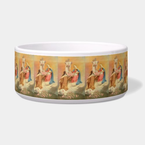 St Therese Child  Catholic Jesus Religious Prayer Bowl