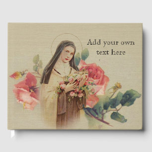 St. Therese Child Jesus Roses Guest Book