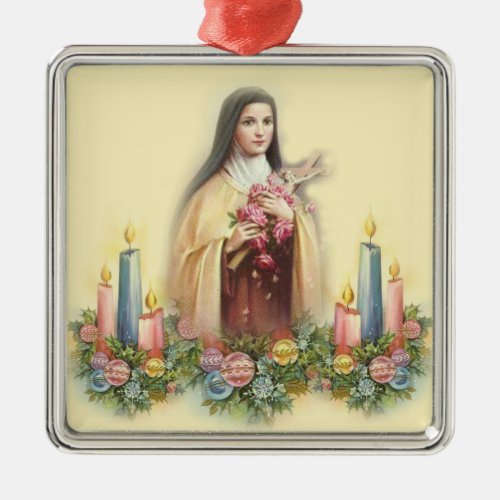 St Therese Christmas Ornament