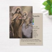 St. Therese Funeral Memorial Prayer Holy Card (Desk)