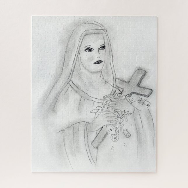 st therese jigsaw puzzle (Vertical)