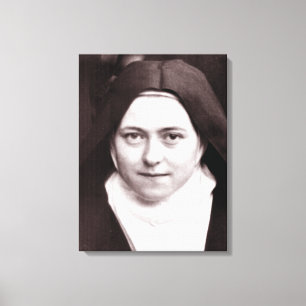 ST THERESE OF LISIEUX CANVAS PRINT
