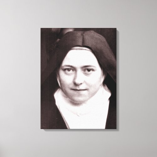 ST THERESE OF LISIEUX CANVAS PRINT