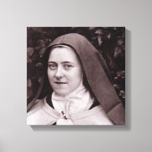 St Therese of Lisieux Canvas Print