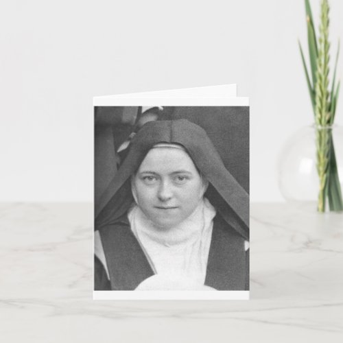 St Therese Of Lisieux Card
