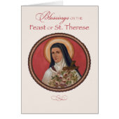 St. Therese of Lisieux Feast Day Blessings (Front)