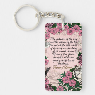 St. Therese of Lisieux key chain