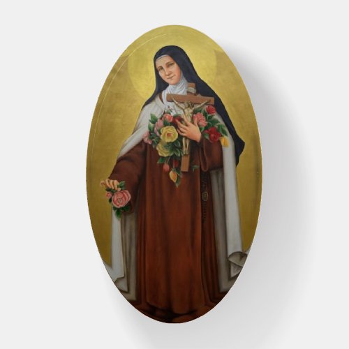 St Therese of Lisieux Little Flower of Jesus Paperweight