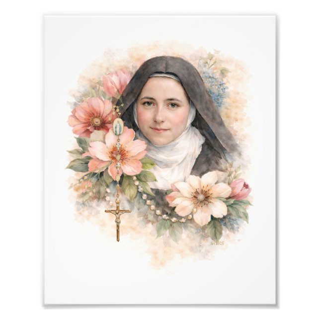 St. Therese of Lisieux "Little Way"  Photo Print (Front)