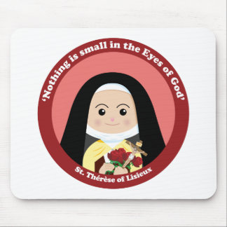St. Thérèse of Lisieux Mouse Pad
