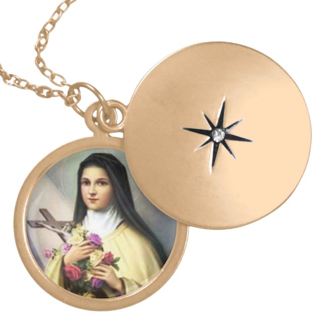 St. Thérèse of Lisieux Pendant (Front)