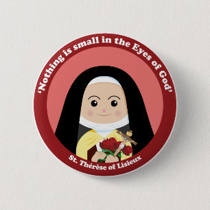 St. Thérèse of Lisieux Pinback Button