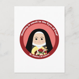 St. Thérèse of Lisieux Postcard