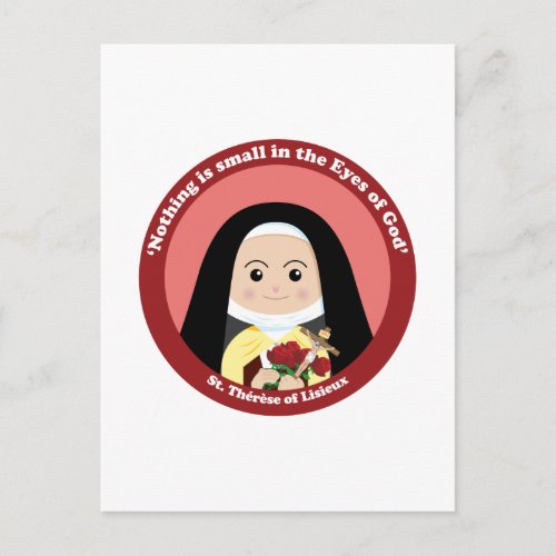 St Thrse of Lisieux Postcard