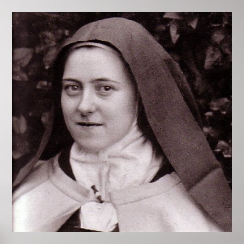 St Therese of Lisieux Poster