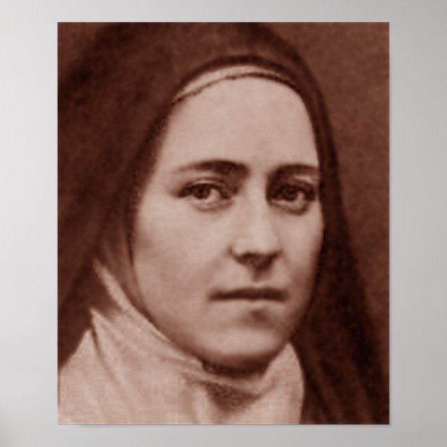 St.Therese of Lisieux. Poster (Front)