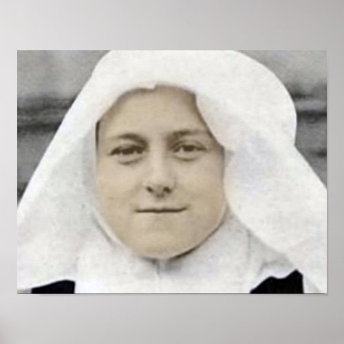 St Therese of Lisieux Poster