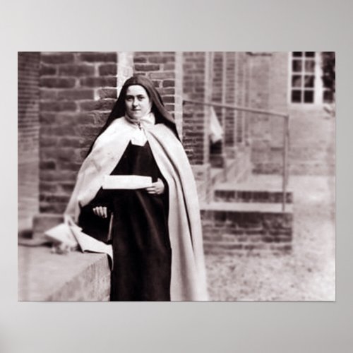 St Therese of Lisieux Poster
