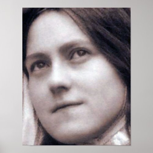 St Therese of Lisieux Poster