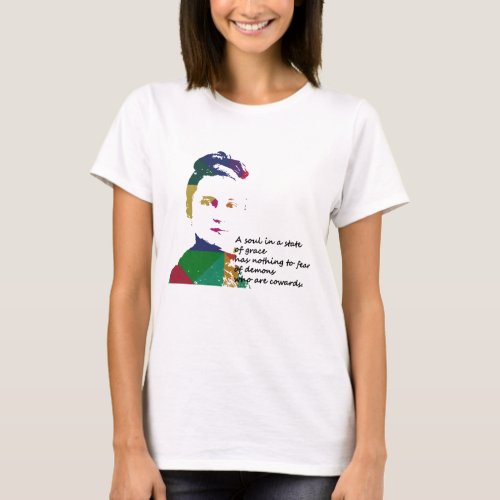 St Therese of Lisieux  T_Shirt