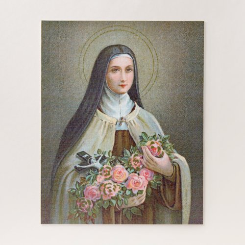St Therese of Lisieux the Little Flower BJE 01 Jigsaw Puzzle