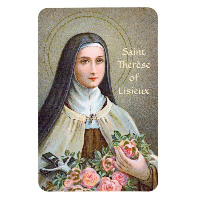 St. Therese of Lisieux the Little Flower (BJE 01) Magnet (Vertical)