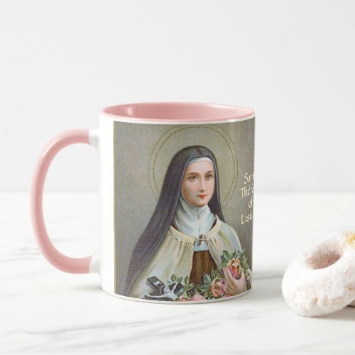 St Therese of Lisieux the Little Flower BJE 01 Mug