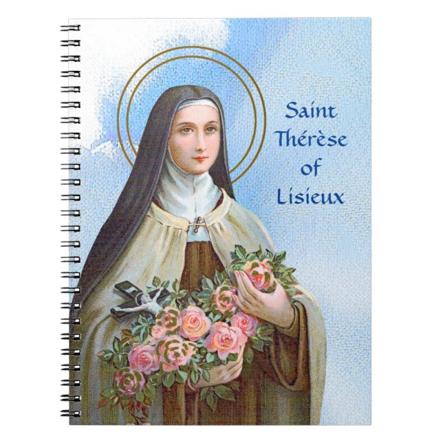St. Therese of Lisieux the Little Flower (BJE 01)  Notebook (Front)