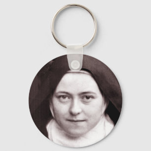 ST THERESE OF LISIEUX, THE LITTLE FLOWER, KEYCHAIN