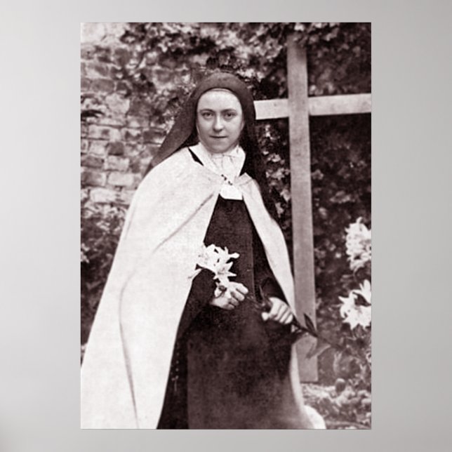 St Therese of Lisieux, The Little Flower Poster (Front)