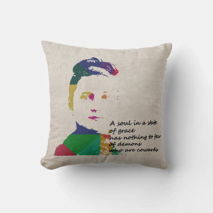 St. Therese of Lisieux   Throw Pillow