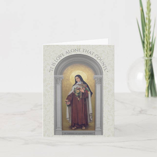 St. Therese of the Child Jesus Card (Front)