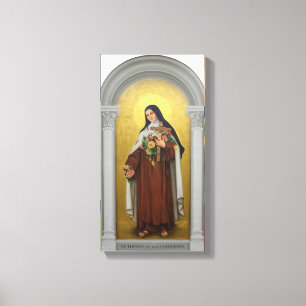 St. Therese of the Child Jesus Catholic Carmelite Canvas Print