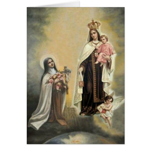St. Therese Our Lady of Mt. Carmel Novena Prayer (Front)