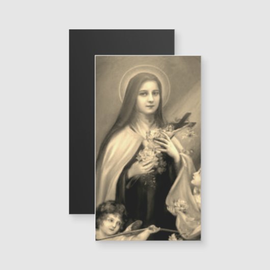 St. Therese the Little Flower Holy Card (Front/Back)