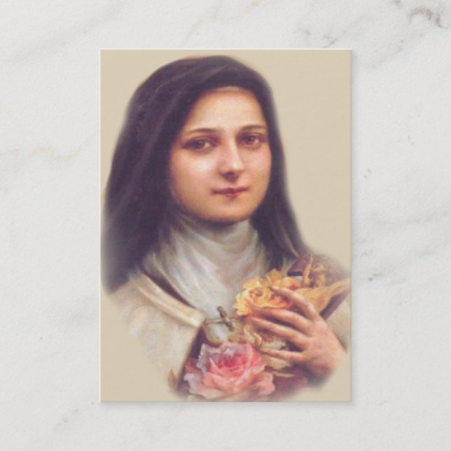 St. Therese the Little Flower Novena Holy Cards (Front)