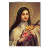 St. Therese the Little Flower Pink Roses (Front)