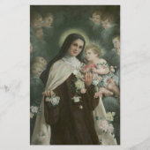 St. Therese the Little Flower Roses Angels (Front)