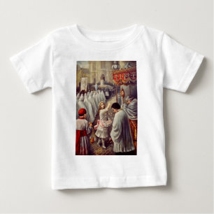 St. Therese Throwing Roses Corpus Domini Fine Art  Baby T-Shirt