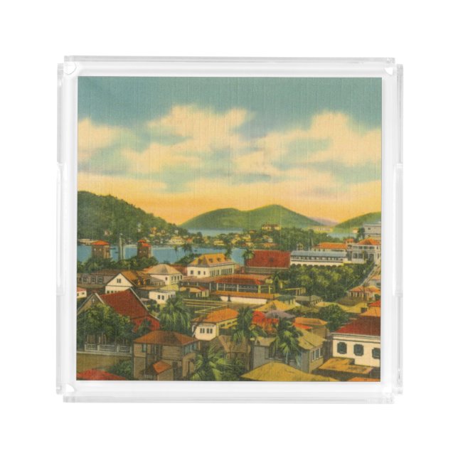 St Thomas Acrylic Tray (Front)