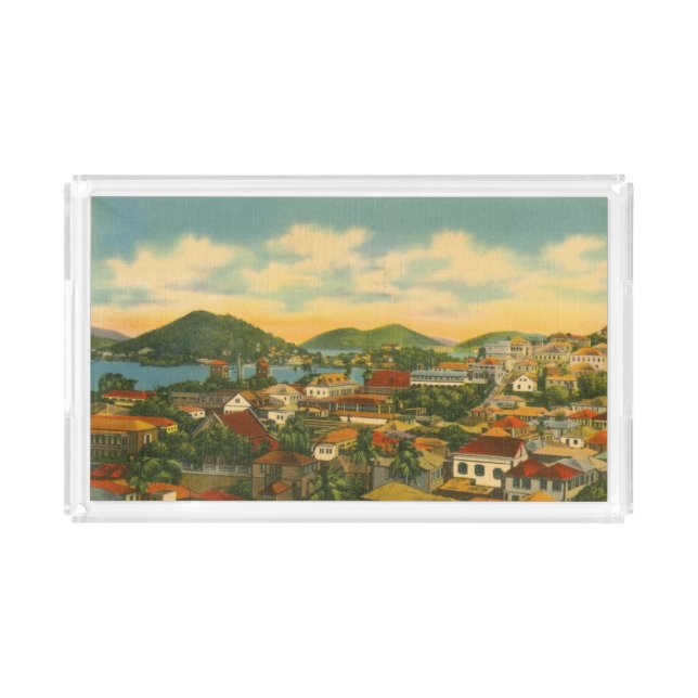 St Thomas Acrylic Tray (Front)