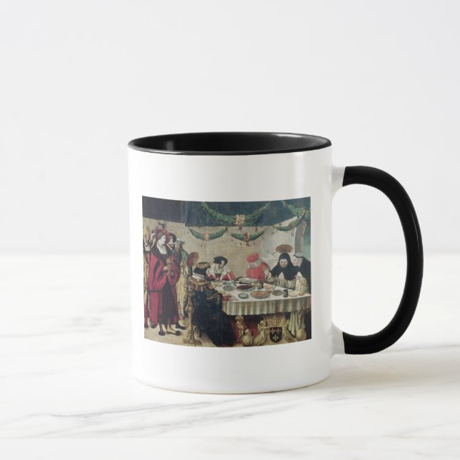 St. Thomas Aquinas  and Louis IX Mug (Right)