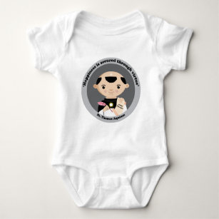 St. Thomas Aquinas Baby Bodysuit
