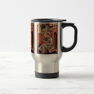 St. Thomas Aquinas By Gentile Da Fabriano Travel Mug