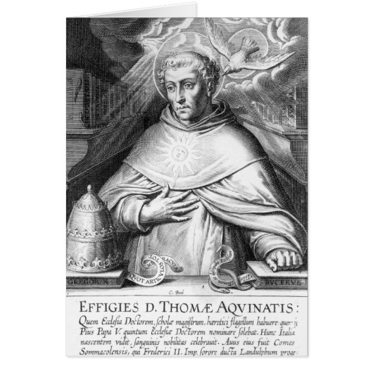 St. Thomas Aquinas Cards (Front)