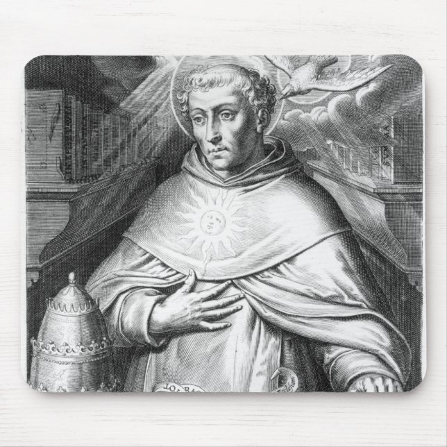 St. Thomas Aquinas Mouse Pad (Front)