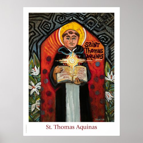 St Thomas Aquinas Poster
