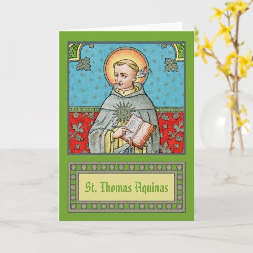 St Thomas Aquinas VVP 002 Card