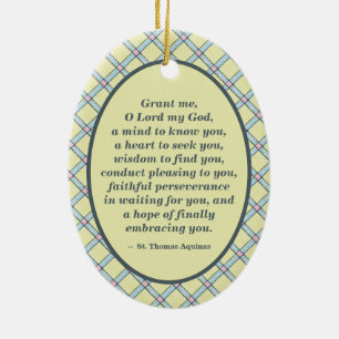 St. Thomas Aquinas (VVP 002) Ceramic Ornament