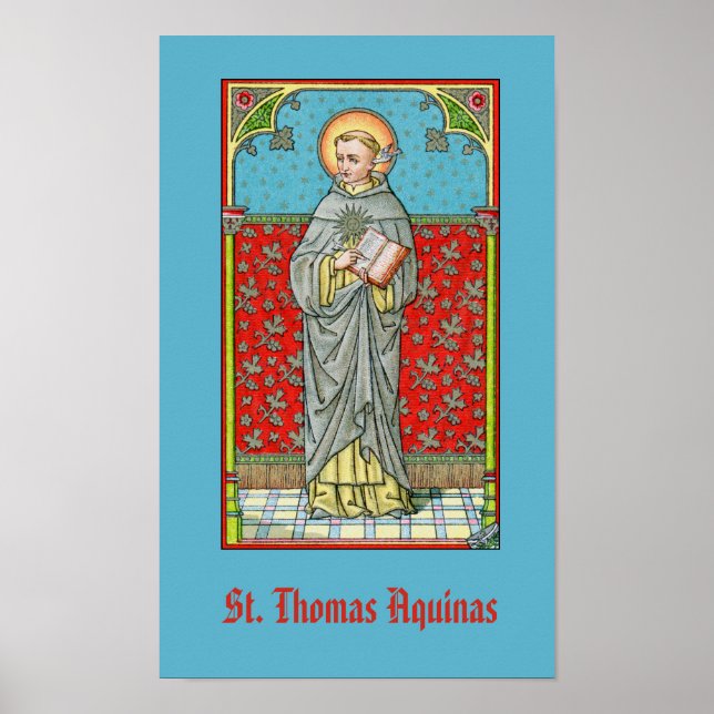 St. Thomas Aquinas (VVP 002) Poster (Front)
